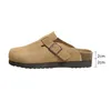 2024 Frauen Hausschuhe Sommer Panto letten Plattformen Sandalen Casual Home Beach Luxus Wohnungen bequeme elegante Schuhe Größe 42 43
