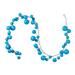 Vickerman 721162 - 10' Turquoise Pearl Branch Ball Garland (N222812) Christmas Garland Ornament