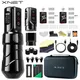 XNET FLUX MAX Wireless Tattoo Machine Kit Rotary Tattoo Pen With Extra 2400mAh Power 40Pcs Mixed