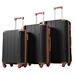 Suitcase Set Hardshell 3Piece Luggage Set Carry On Hardside Luggage with TSA Lock 20" 24" 28"