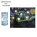 Lavish Home Van Gogh 12x16 Print and Candle Set - N/A