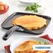 Farberware Cookstart Aluminum DiamondMax Nonstick Square Griddle, 11-Inch