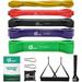 5Pack Pull-Up Resistance Loop Bands for Stretching Power Lifting & Daily Workout - 5 Sizes