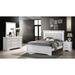 Brooklyn Modern Style 4PC/5PC Upholstery Bedroom Set Made with Wood & LED Lights