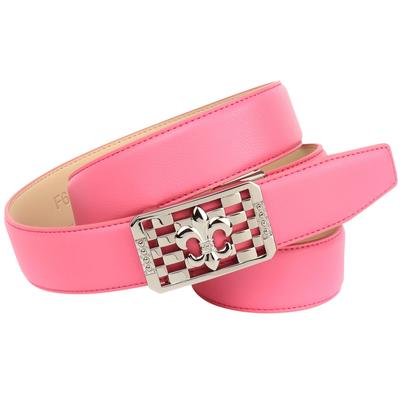 Ledergürtel ANTHONI CROWN, Damen, Gr. 80, rosa, Leder, unifarben, modisch,klassisch, Gürtel, Femininer Ledergürtel mit aufwendiger Schmuck-Schließe Image