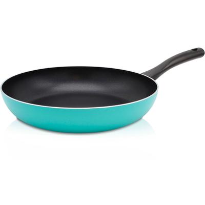 Bratpfanne KRÜGER "Aluminium Pfanne Bali", grün (mint), H:4,3cm Ø:20cm, Pfannen, für Induktions-Kochfelder geeignet