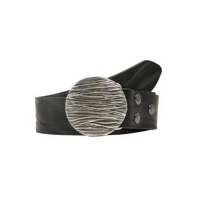 Ledergürtel, Damen, Gr. 115, schwarz, Rindsleder, RETTUNGSRING BY SHOWROOM 019, unifarben, klassisch, Gürtel Image