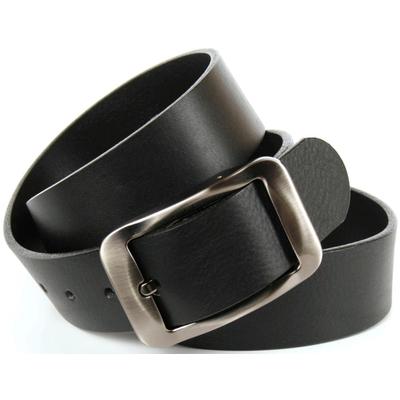 Ledergürtel ANTHONI CROWN, Damen, Gr. 90, schwarz, Leder, unifarben, Gürtel, Hochwertiger Denim-Gürtel Image