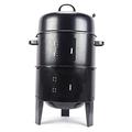 3-in-1 Grill and Smoker Oven Smoker Grill with Thermostat Grill Oven for Indoor and Outdoor Use