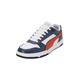 PUMA Unisex Rbd Game Low Low-Top Trainers, PUMA White-Fall Foliage-Inky Blue-New Navy-PUMA Gold, 7.5 UK