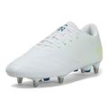 Canterbury Mens Phoenix Team SG Rugby Boots White/Luminous 9 UK