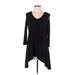 Clara Sun Woo Casual Dress - High/Low: Black Dresses - Women's Size Small