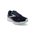 Brooks Ghost 15 Running Shoes - Women's Peacoat/Pearl/Salt Air 10 Extra Wide 1203802E450.100