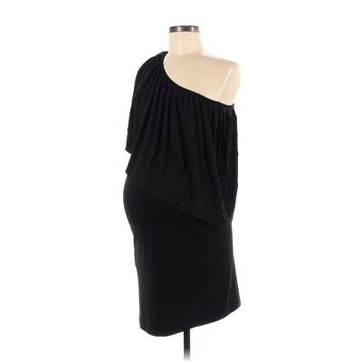 Rosie Pope Casual Dress One Shoulder Strapless: Black Dresses - Women's Size X-Small Maternity