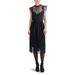 Steve Madden Women's Izzo Dress (Size L) Black, Polyester