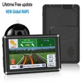 5 inch gps navigation for car truck accessories free map update tools 2023 8GB speed warning Voice