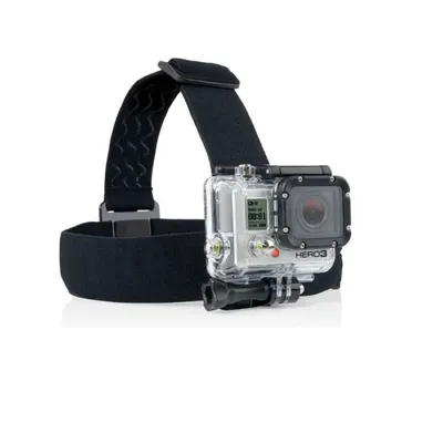 Elastic Adjustable Harness Head Strap Mount Belt for GoPro HD Hero 1/2/3/4/5/6/7 SJCAM Black Action