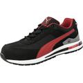 PUMA SAFETY Sicherheitsschuh "KICKFLIP 20Y LOW S3 HRO SRC" Schuhe Gr. 42, schwarz (schwarz, rot) Schnürhalbschuhe