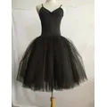 Weiß Schwarz Schwan Ballett Kostüm Für Frauen Erwachsene Kind Sleeveless Backless Professionelle