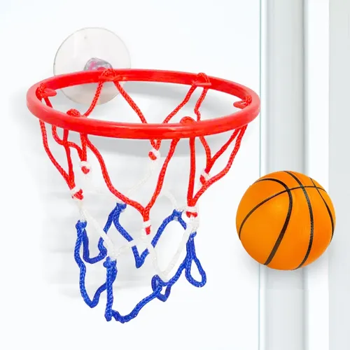 6cm Mini tragbare lustige Basketball korb Spielzeug Kit Home Basketball Fans Sportspiel