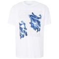 Armani Exchange Men's Regular Fit Large Logo Graphic Tee T-Shirt, White, XL