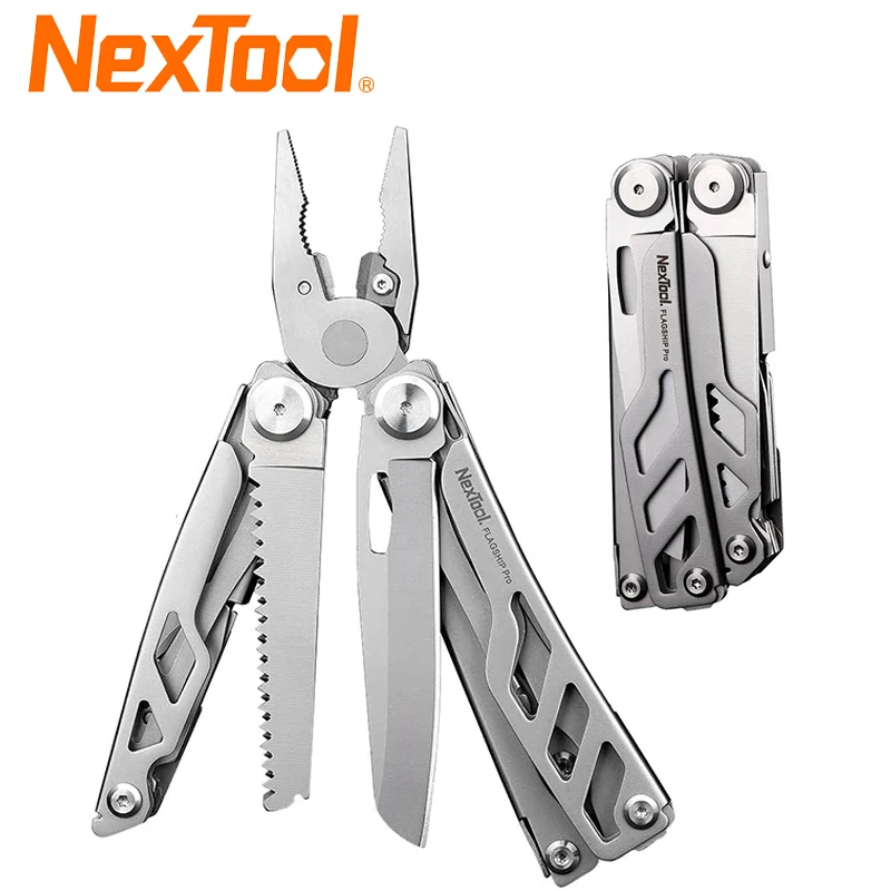Nextool 16 in 1 Multi tool Flaggschiff Pro Multifunktion werkzeug Klapp zange Taschen messer Schere Outdoor Camping edc Ausrüstung Image