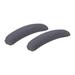 2Pcs Removable Office Chair Armrest Cover Comfortable Dustproof Gaming Chair Arm Dark Grey