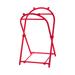 Trash Bag Holder Stand Leaf Bag Stand Shopping Bag Holder Garbage Bag Holder Frame Hanging Trash Bag Rack for Grocery Bag Parties Bathroom Pink