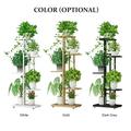 5-Tier Display Shelf Flower Pots Rack Plant Stand Potting Ladder Planter Stand Heavy Duty Storage Shelving Rack for Potted Plants