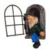 Garden Decoration Resin Statue Old Man With White Beard Christmas Decoration