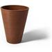 Valencia Round Planter Pot 10 X 13-Inch Height Textured Terra Cotta 16725 10 By 12.75-Inch
