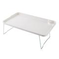 Foldable Laptop Table Bed Table for Study and Reading Lap Desk Table Breakfast Tray Table Portable Mini Picnic Table