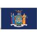 Nylglo New York Flag 5x8 Ft Nylon 143880