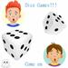 Kayannuo Back to School Clearance Kids Toys 8*8*8MM Super Mini Dice Toy Party Game For Children