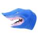 OUNONA Shark Hand Puppet Toy Shark Role Play Toy Funny Toy Kids Children Gift (Blue)