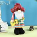 WQJNWEQ Home Decor Wide Brimmed Hat Rudolph Dwarf Doll Musical instrument Dwarf Doll Ornament Holiday Sales Promotion