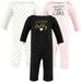 Hudson Baby Infant Girl Cotton Coveralls Girl Daddy 0-3 Months