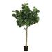 Nearly Natural T4413 10 ft. Artificial Fiddle Leaf Fig Tree Green