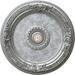 HTYSUPPLY BAN-BRRD62-F27 Round 24 Inch Diameter Chandelier Ceiling Medallion Silver Antique