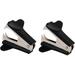 Pack of 2 Staple Removers for School Office and Home Easy to Use Small Staple Remover Tool Jaw Style Professional Plastic Staple Puller for Kids and Adults