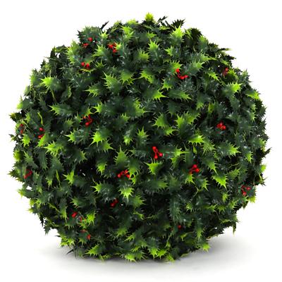 Holly Topiary Ball