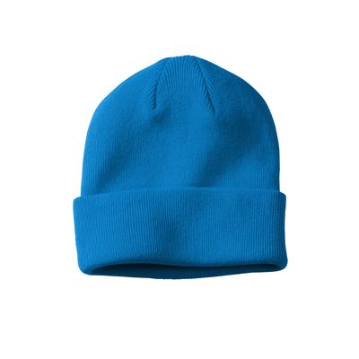Men's Big & Tall Extra-Large Beanie by KingSize in Cobalt Blue (Size 3XL/4XL)