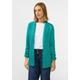 Longblazer STREET ONE Gr. 38, grün (iced green) Damen Blazer