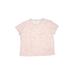 Walking on Sunshine Short Sleeve T-Shirt: Pink Leopard Print Tops - Kids Girl's Size X-Large