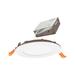 Bulbrite Industries 4.96" Ultra Slim 2700 K Remodel IC LED Canless Recessed Lighting Kit, Metal in White | 1.69 H x 4.96 W in | Wayfair 862657