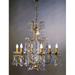 David Michael 6 - Light Candle Style Empire Chandelier Metal | Wayfair ME-L198-6B