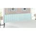 East Urban Home Panel Headboard Upholstered/Metal/Polyester in Blue/White | King | Wayfair 5D12D1448AAF43F6B05ADCAAA35134A8