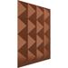 Ekena Millwork Cornelia EnduraWall Decorative 3D Wall Panel Vinyl/PVC/Vinyl, Copper in Brown | Wayfair WP20X20CNBCO