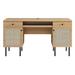 Modway 55.5" W Rectangle Executive Desk w/ & Cabinet Wood in Brown | 30 H x 55.5 W x 18.5 D in | Wayfair 889654258339