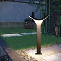 inowel Light Outdoor Pathway Lights LED Lantern 23.6 IN IP54 Waterproof Garden Modern Landscape Lighting Aluminium/ in Black | Wayfair 17412-600-b